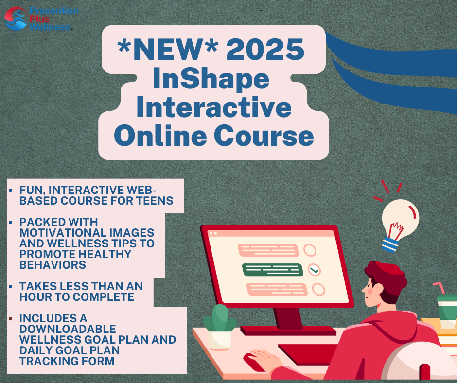 InShape PPW Interactive Online Program for Young Adults