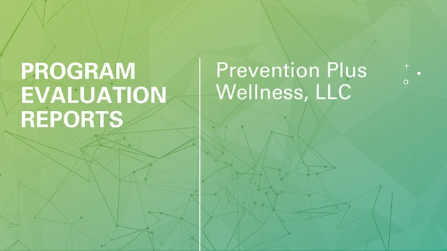 Program Evaluation Reports