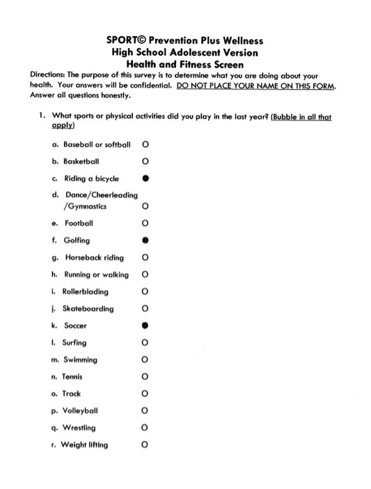 New Free Scannable Program Evaluation Surveys