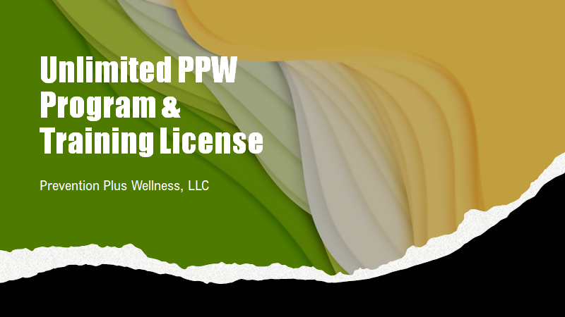 New Reduced Price Unlimited PPW Program & Training License