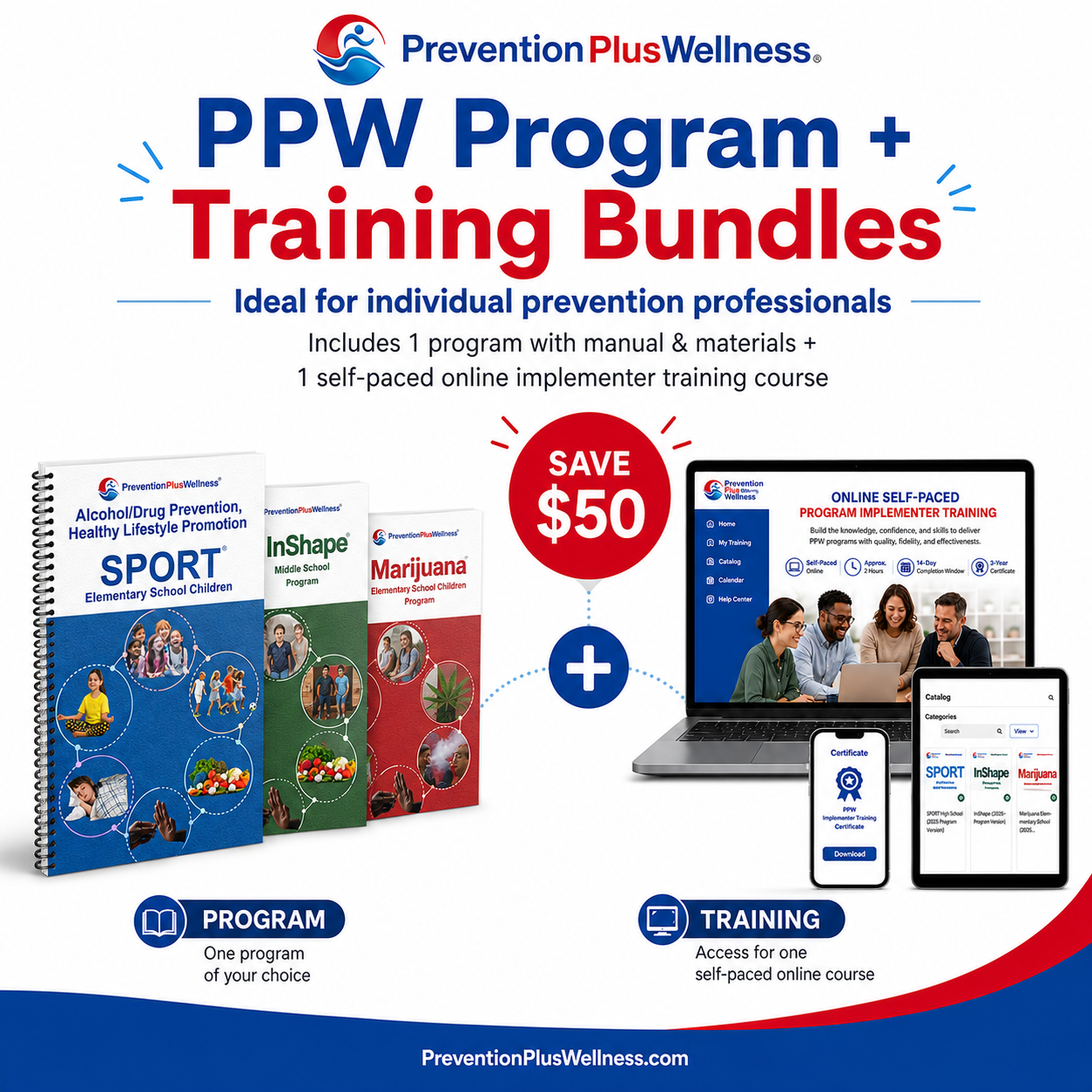 Program +Training Bundles - Prevention Plus Wellness, LLC