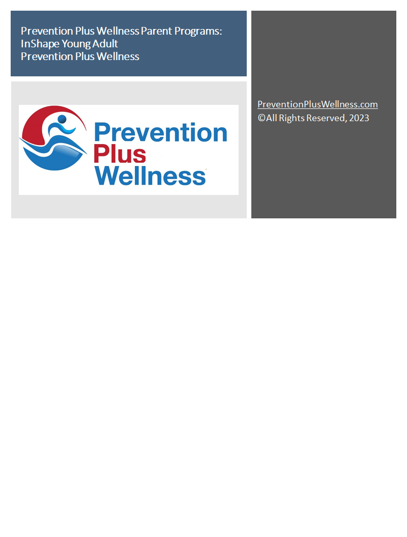 InShape Parent Prevention Plus Wellness Program